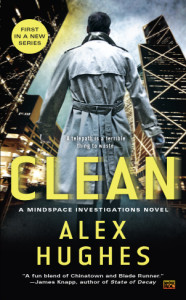 Front cover of book entitled Clean by Alex Hughes