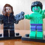 Black Widow and Hulk